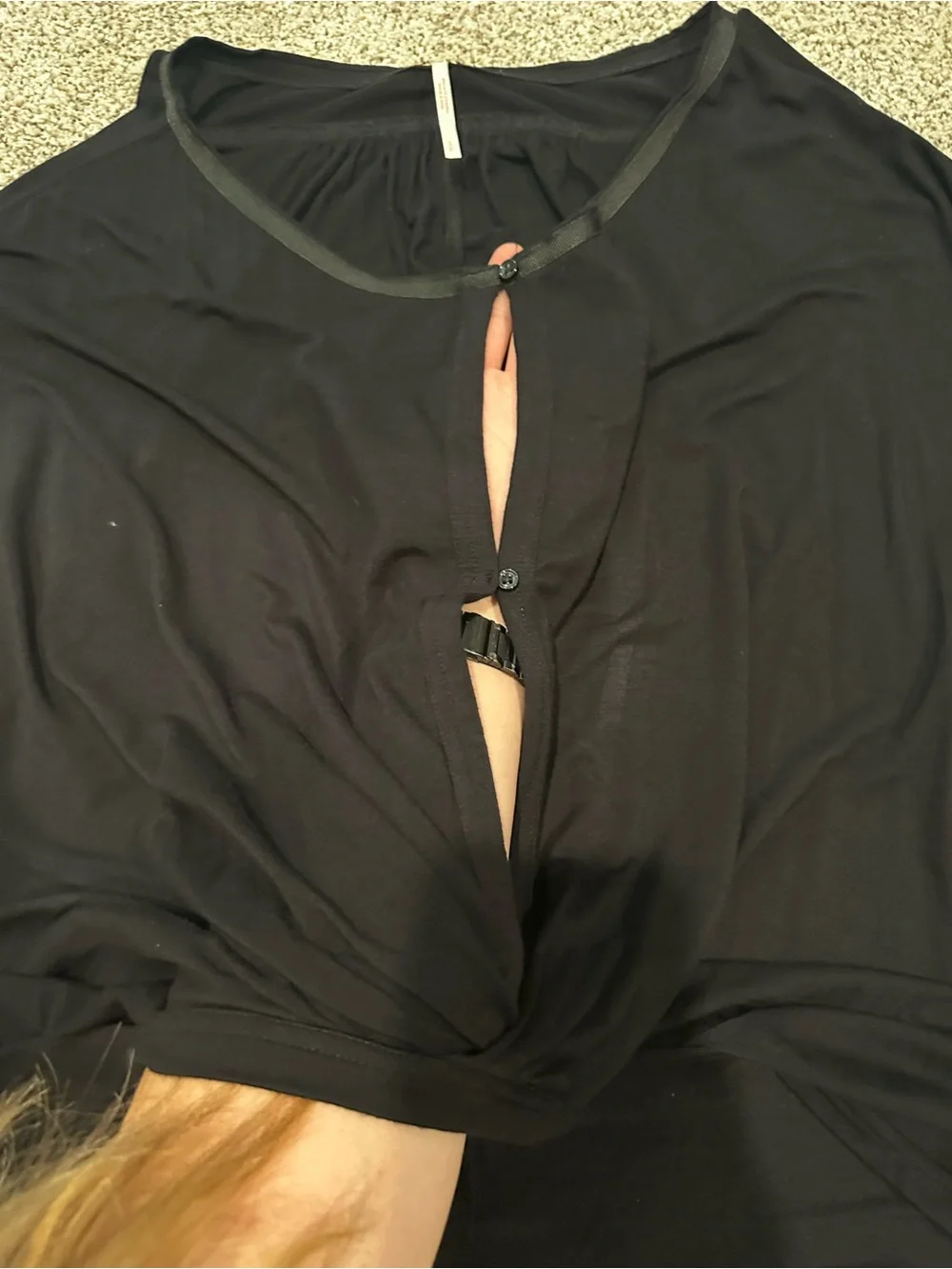 Free People lightweight black